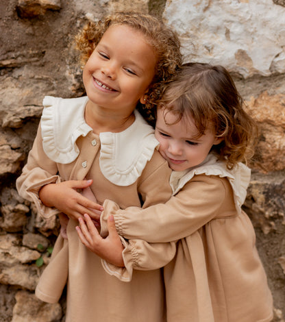 Organic cotton dress | Linden | Sand