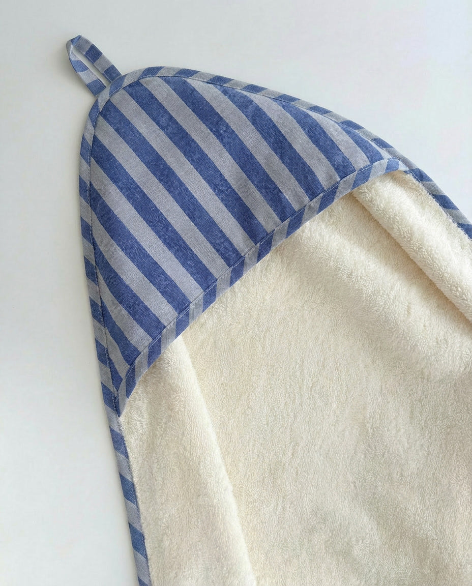 Toalla Capa | Marea | Rayas azules