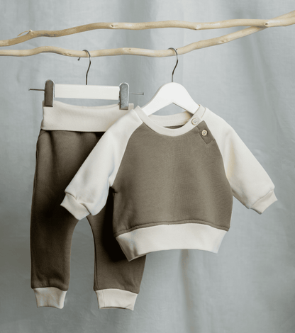 Tilo Organic Cotton Sweatshirt | Olive Green