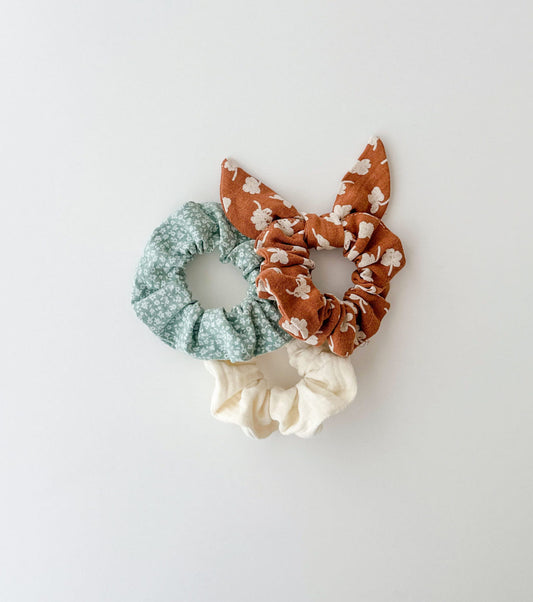 Organic cotton scrunchie | Various colors
