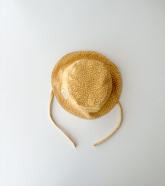 Gorro en algodón orgánico | Melide | Amarillo