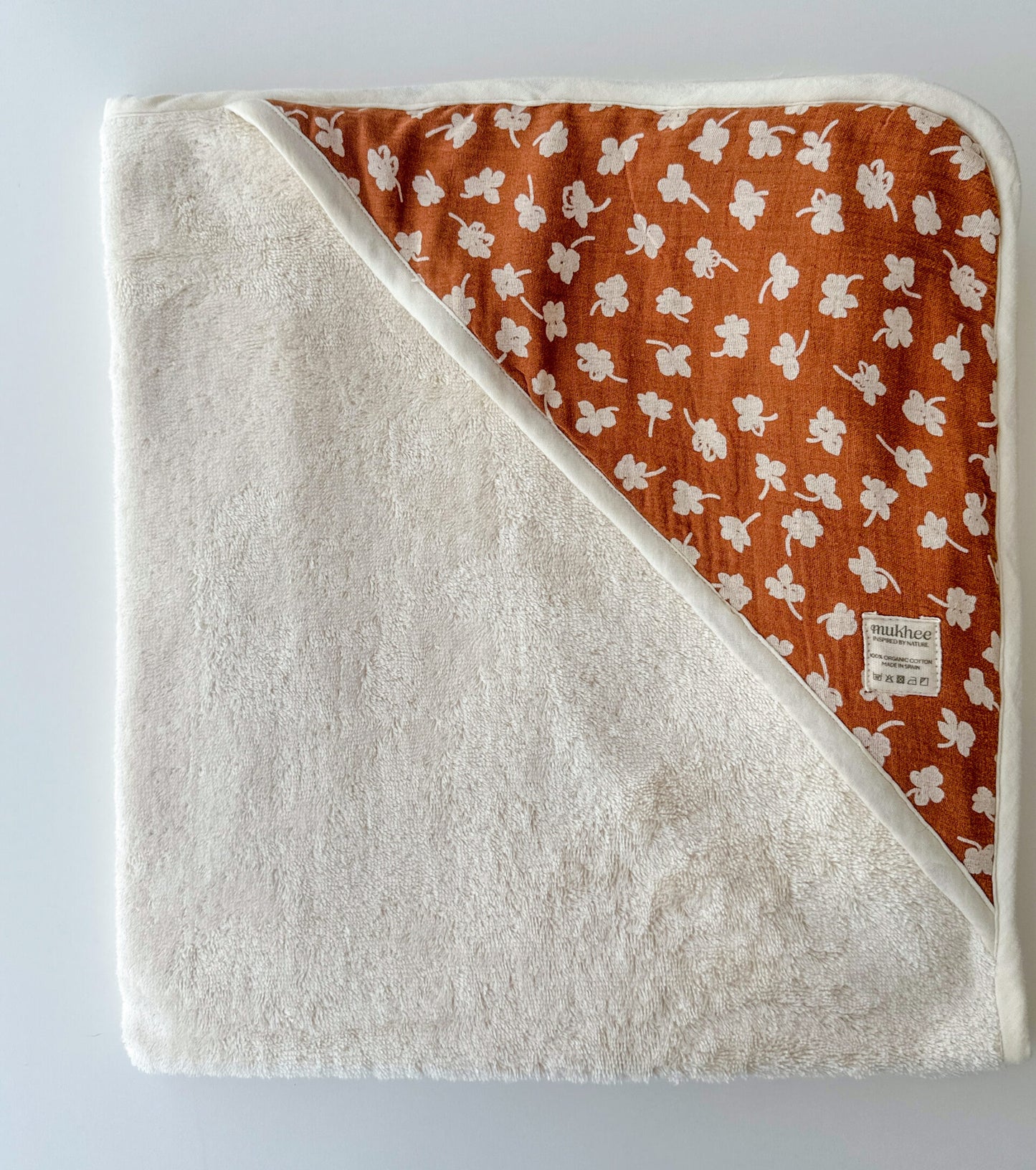 Organic cotton cape towel | Various colors