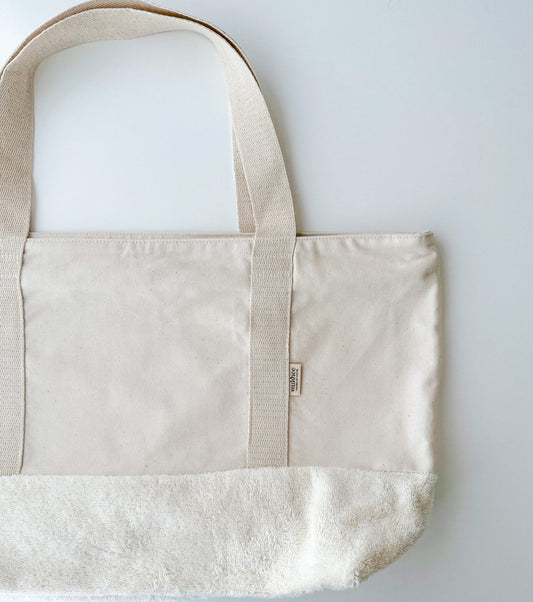 Organic cotton weekend bag